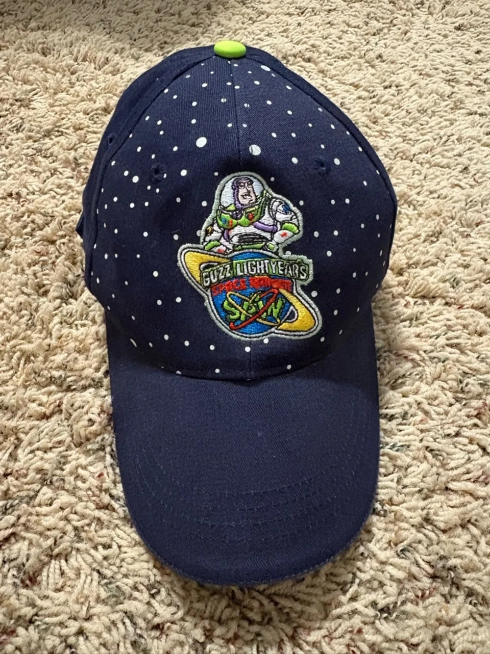 Disney Buzz Lightyear Embroidered Space Ranger Spin Youth Baseball Cap